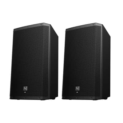 Electro-Voice ELX118P Powered Subwoofer Pair w/  ZLX-12P Loudspeaker Pair, Poles, Covers & Cables image 6