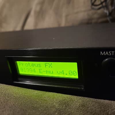 E-MU Proteus FX Rackmount 32-Voice Sampler Module 1994 - Black