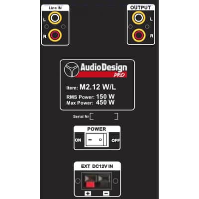 Audiodesign Pro M2 12W/L - Cassa Attiva a Batteria con 2 Radiomicrofoni UHF image 6