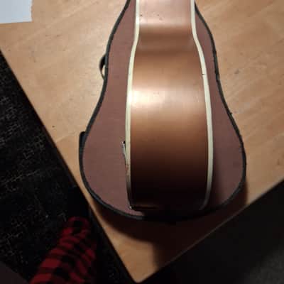 Richter The Plainsman 1/2 size cowboy guitar 1939 - Gold NECK HAS BEEN RESET image 9