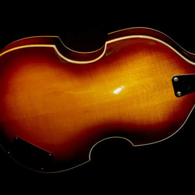 Hofner 459 VTZ 1967 Sunburst. Violin 6 string guitar. UBER RARE with Vibrato. image 8