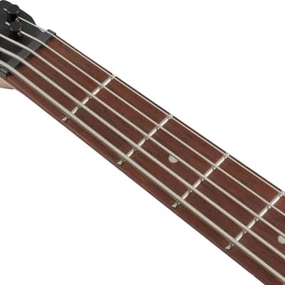 Ibanez EHB605 Headless 5-String Bass Guitar, Jatoba Fingerboard, Walnut Flat image 4