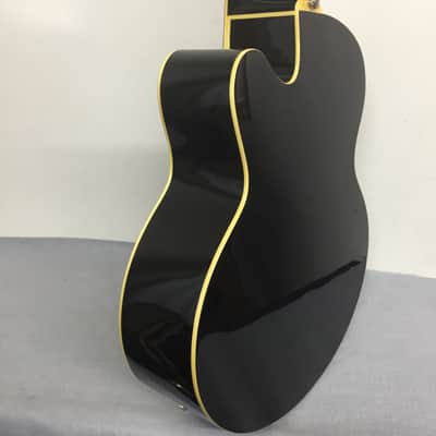 Ibanez AEB5E-BK Standard 2009 - 2019 - Black High Gloss with Hard Shell Case image 5