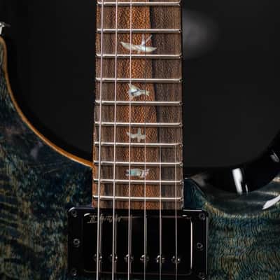 PRS Mango Limited Edition (1 0f 200) Special Semi-Hollow Body Electric Guitar - Faded Whale Blue with Hardshell Case image 8