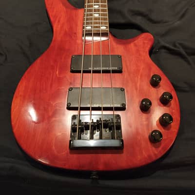 Tanglewood TEB-100 2000s Red stained Wood image 1