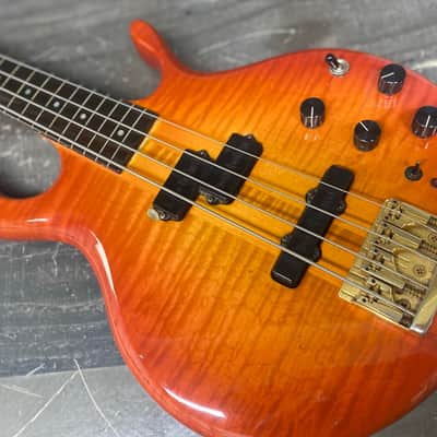 Pedulla Buzz Bass 1987 Orange Burst image 3