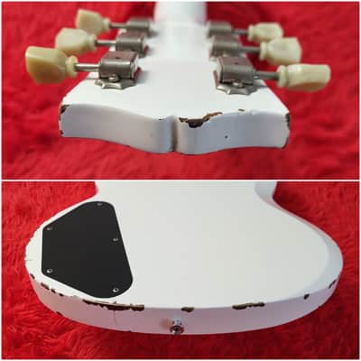 Burny RSG-60 '63 Revival Series - SG Standard - 1988 - White - Original VH-3 Pickups - Made In Japan MIJ image 18
