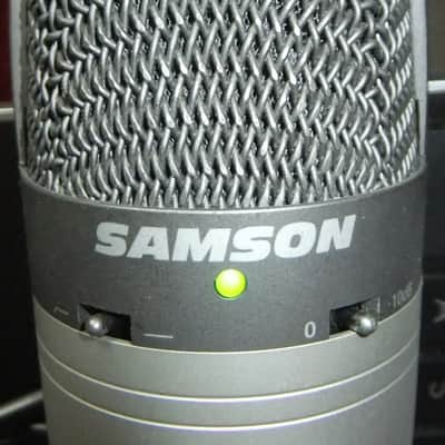 RARE, DISCONTINUED SAMSON C03U USB CONDENSER MICROPHONE IN CASE WITH ACCESSORIES - GOOD, USED & WORKING image 7