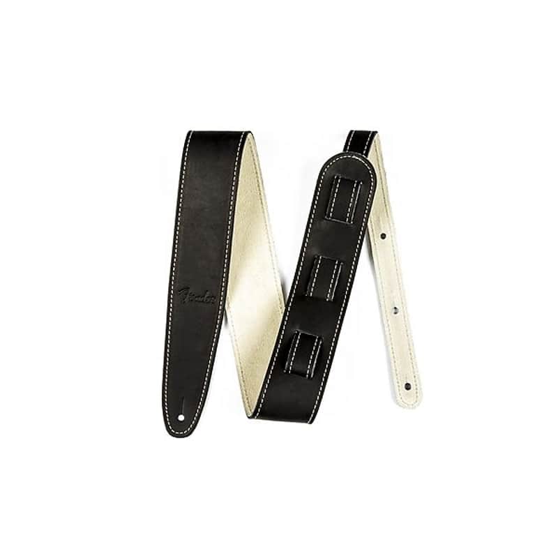 Fender Ball Glove Leather Strap, Black 2016 image 4