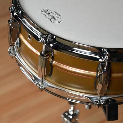 Ludwig 5x14 Raw Copper Phonic Snare Drum image 2
