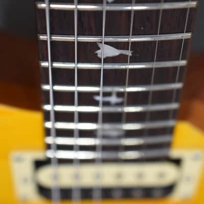 PRS SE Custom 22 Semi-Hollow - Santana Yellow - w/ gig bag image 10