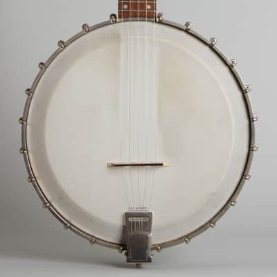 Goose Acres Aluminum Rim 5 String Banjo (1991), ser. #732, black gig bag case. image 3