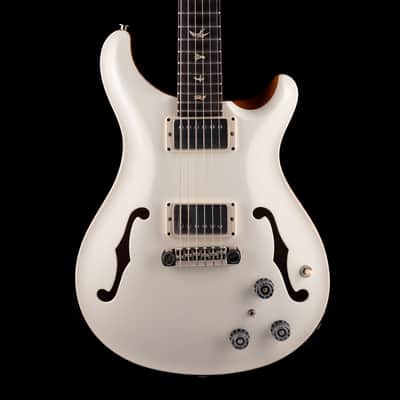 Used 2024 PRS Hollowbody II Piezo Antique White with OHSC image 1