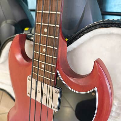 Gibson SG Standard Bass Faded 2009 - 2014 - Worn Cherry image 7