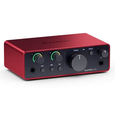 Focusrite Scarlett Solo USB Audio Interface (4th Gen) (Demo Deal) image 3