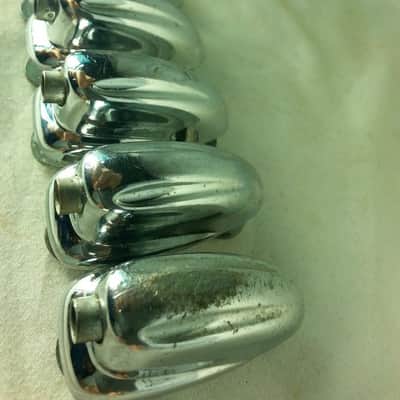 *Slingerland 6x Sound King Tom Drum Lugs Chrome Small Hex/Washer Vintage 60s-70s image 3