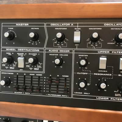 RARE Vintage 1983 Crumar Spirit — Bob Moog Designed Masterpiece — Gorgeous Cosmetics, Complete w/ Original Leather Case image 7