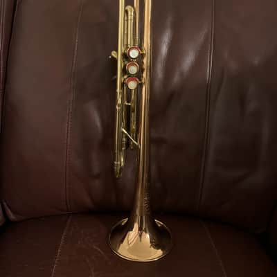 York Custom Bb Trumpet (1951) SN 172209 (Gold Brass bell)(rare) image 2