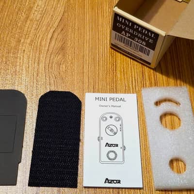 Azor : Overdrive, classic overdrive mini pedal, with 2 band | Reverb
