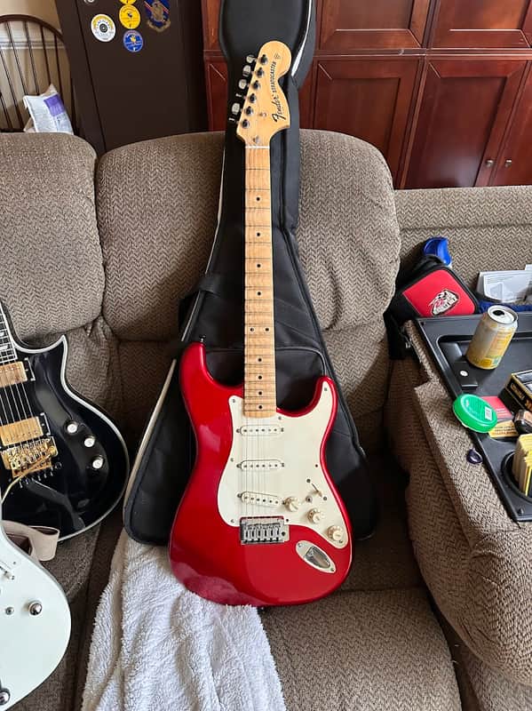 Partscaster Stratocaster 2010s - Candy Apple Red image 1