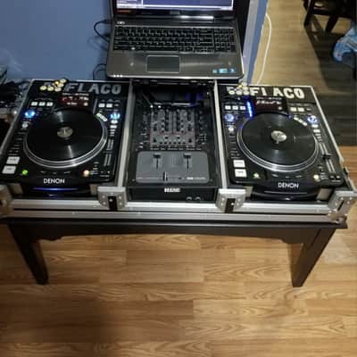 (2) Denon DN-S3700 CDJs. (1) RANE TTM 57SL. (1) MARATHON CASE. DN-S3700 image 1