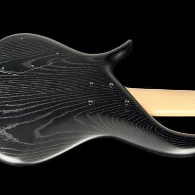 2026 F Bass BN5 5-String Bass Active EQ with Pale Moon Ebony Fretboard ~ Matte Black image 3