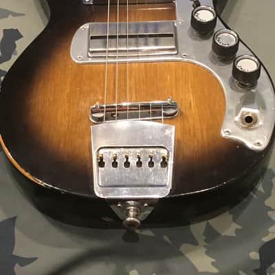 Beltone Solid body 1953 Natural black fade burst image 2