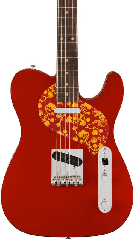 Fender Limited Edition Raphael Saadiq Telecaster RW Dark Metallic Red w/case image 1
