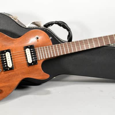 MAX Peter Max Baranet Les Paul Copy Natural Finish Electric Guitar w/HSC image 3