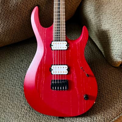 Kiesel Aries Baritone 26.5" 2021 - Blood Red Swamp Ash image 1