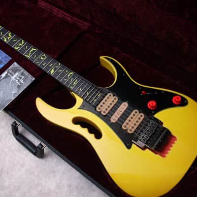 IBANEZ MIJ Jem Series 777-VDY "Desert Yellow + Rosewood" (1989) image 1