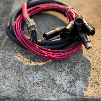 Avid / DigiDesign DB25-XLRM 12' Analog & Digital DB25 to XLR Protools HD 192 or 96 I/O Interface Patchbay Cable image 5