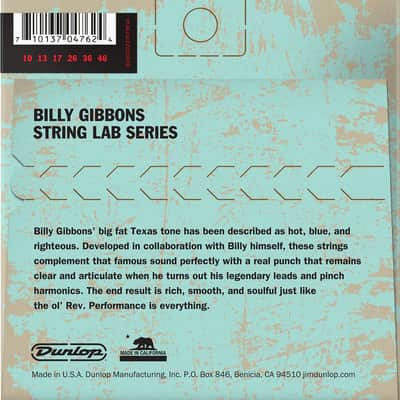 Dunlop RWN1046 Billy Gibbons image 2