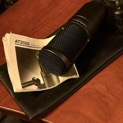 Audio-Technica AT2020 Large Diaphragm Cardioid Condenser Microphone image 1