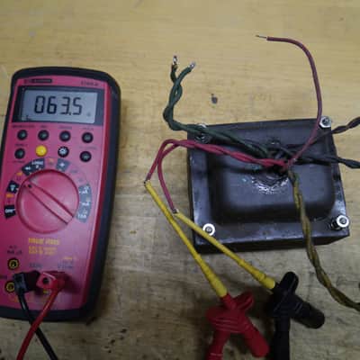 1965 Fender Super Reverb Power Transformer 125P5D 110V Version image 7