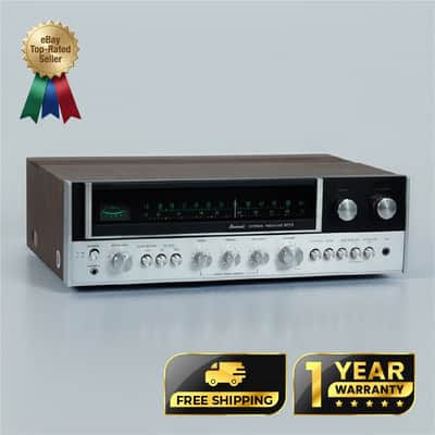 Sansui 8010 Stereo Receiver European 771 Version Restored 1-Year Warranty image 1