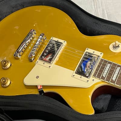 Epiphone Les Paul 50s Standard 2022 Gold Top New Unplayed w/ Epi Lite Case Auth Dealer 9lbs 6oz image 3