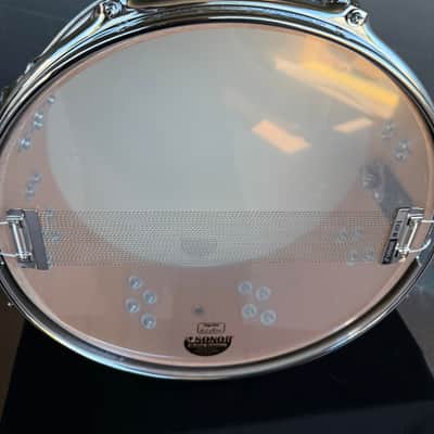 SONOR Vintage Series 5x14" Snare Drum in Vintage Silver Glitter (Rm 4) image 9