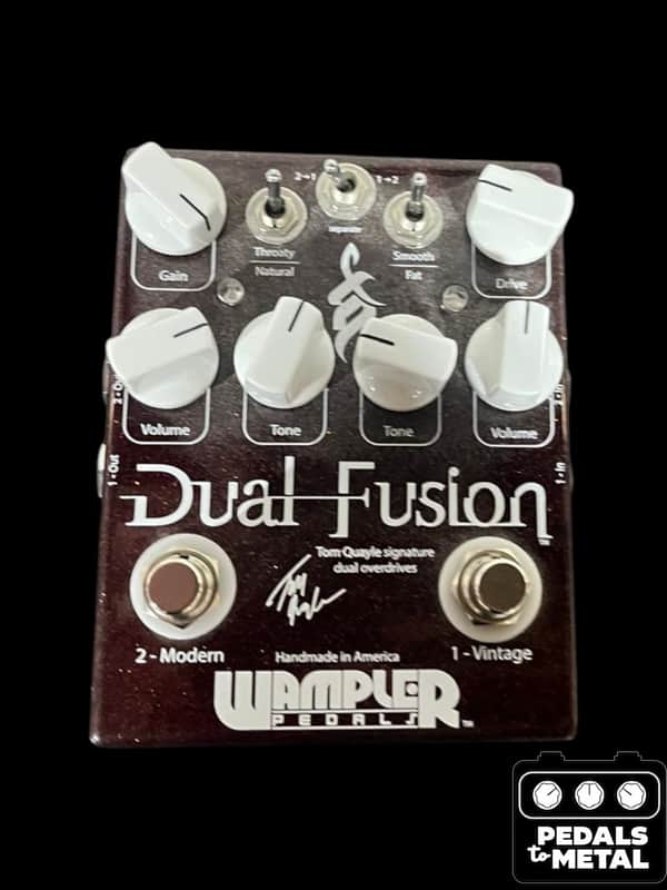 Wampler Dual Fusion Tom Quayle Signature Overdrive 2010s - Red Sparkle - X17353 image 1