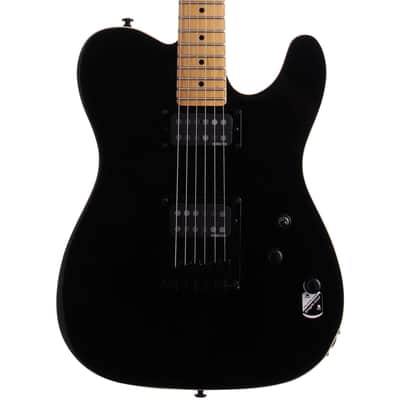 Schecter PT Electric Guitar, Black, Open Box (Very Good) image 1