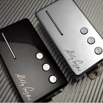 Railhammer Billy Corgan Signature Humcutter neck humbucker sized P90 - black image 1