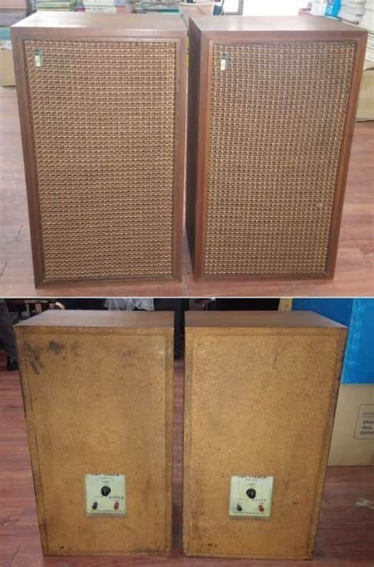 vintage ブラウンフィッシャーマン Vintage the Fisher XP-55B Speaker, Very Good Condition, Holes in