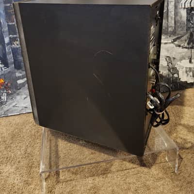 Yamaha Yamaha SW201  powered subwoofer 90s  - Black veneer image 5