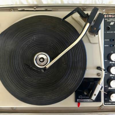 Vintage Singer Portable Stereo Model HE-911 image 7