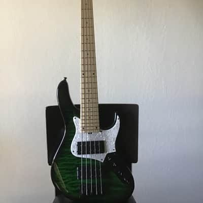 Sadowsky Vintage 24 Fret 5 string  2019 Greenburst [NYC Custom Shop] image 7