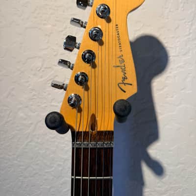 Fender American Deluxe Stratocaster 2009 - Montego Black image 8