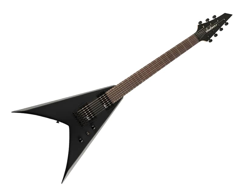Used Jackson JS Series King V JS22-7 KV HT Electric Guitar - Satin Black image 1