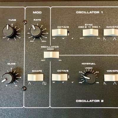serviced Moog Prodigy MK1 Monophonic Analog Synthesizer / CV GATE 230v image 4