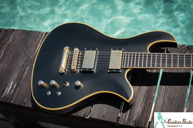 B.C. Rich Pro X Eagle C.J. Pierce Signature Model 2013 Black - Ebony Fretboard image 1