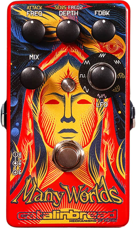 Catalinbread Many Worlds — 8-Stage Phaser | 6 LFOs | Envelope Modes image 1